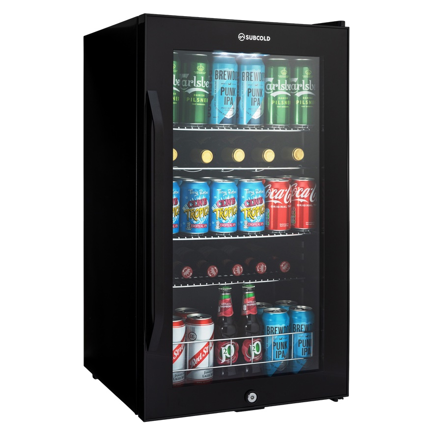 Subcold Ace 100 LED Touch Control Beer Fridge - Black | Refurbished
