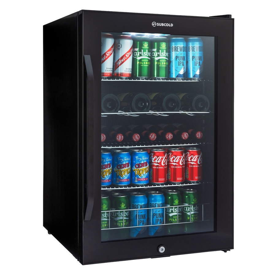 Subcold Ace 130 LED Touch Control Beer Fridge - Black | Refurbished