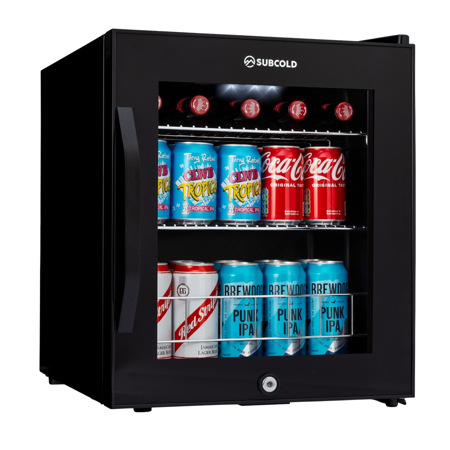 Subcold Ace 50 LED Touch Control Beer Fridge - Black | Refurbished