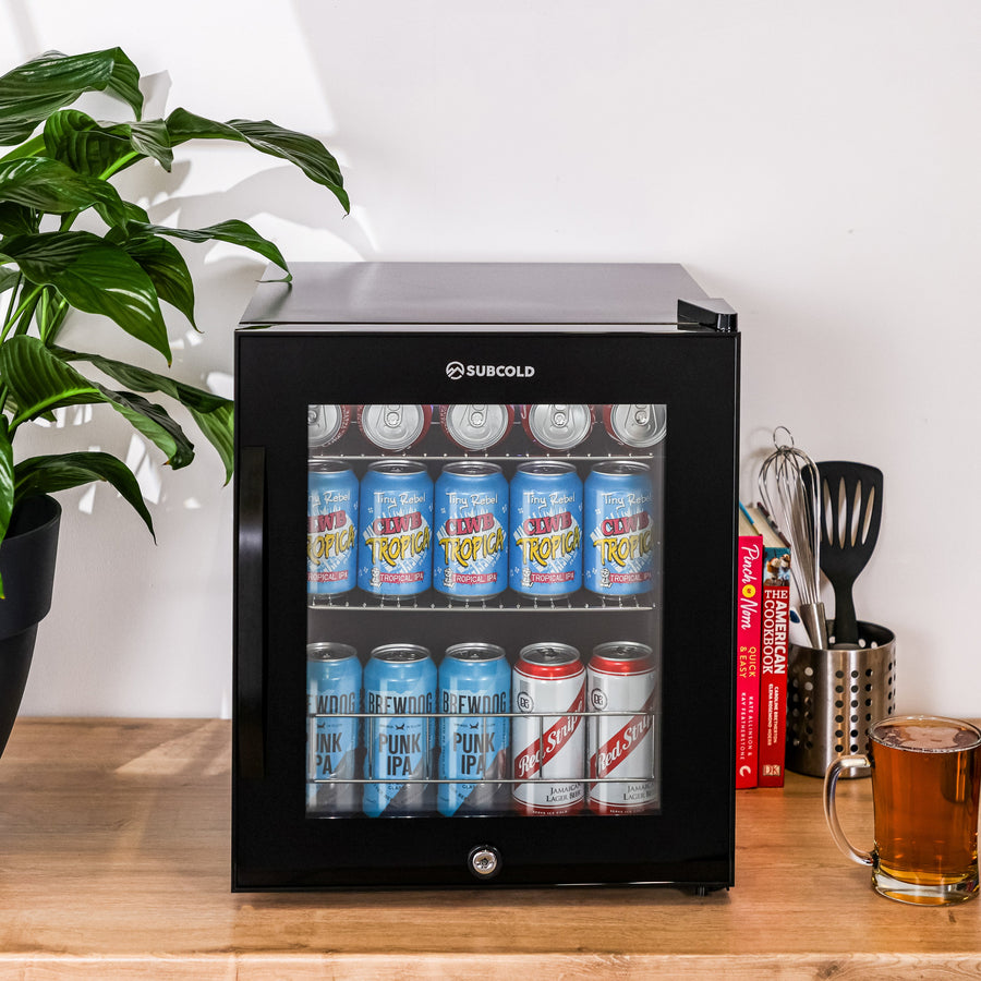 Subcold Ace 50 LED Touch Control Beer Fridge - Black | Refurbished