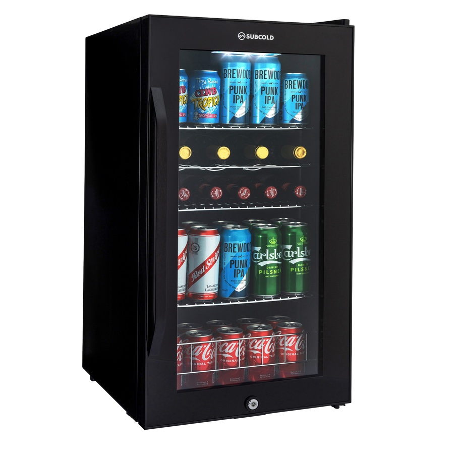 Subcold Ace 90 LED Touch Control Beer Fridge - Black | Refurbished