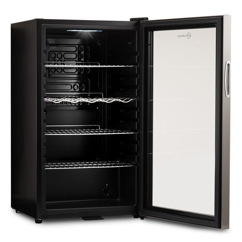 Subcold Super 85 LED Beer Fridge - Stainless Steel