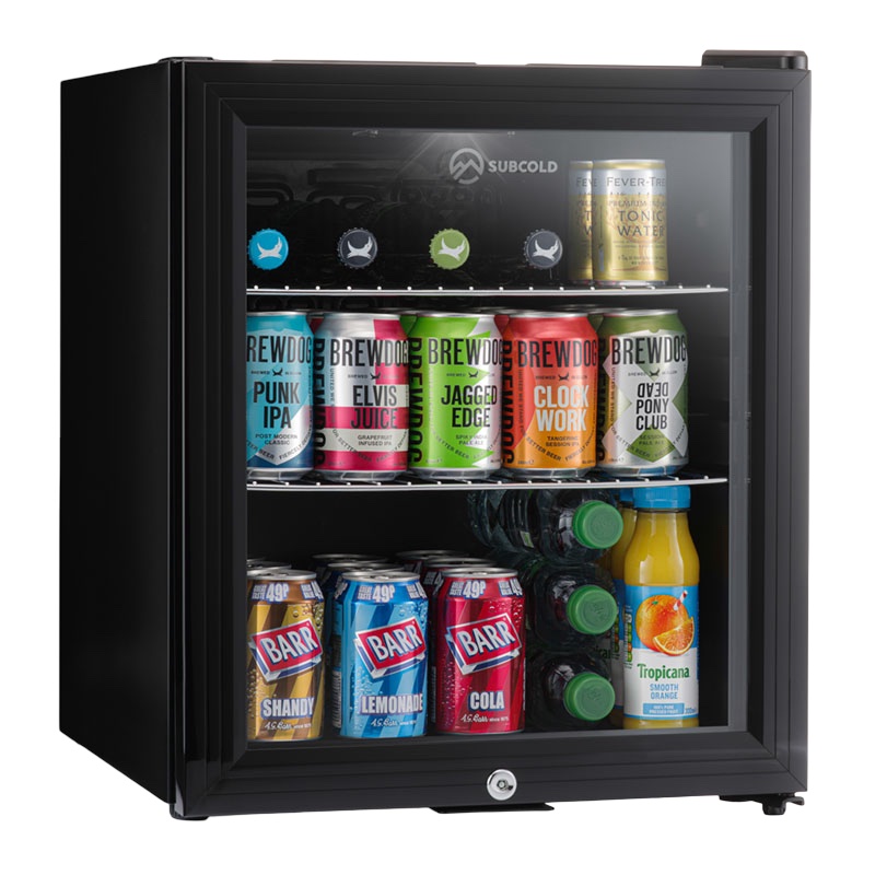 Subcold Super 50 LED Beer Fridge - Black | Refurbished