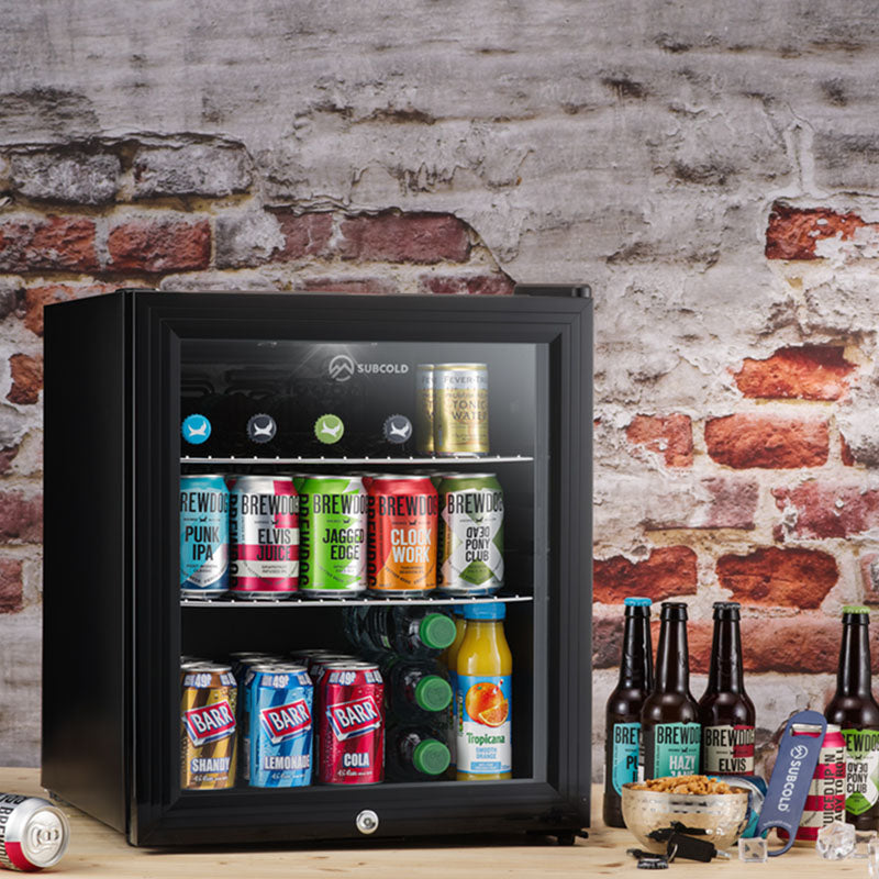 Subcold Super 50 LED Beer Fridge - Black | Refurbished