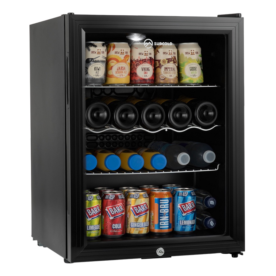Subcold Super 65 LED Beer Fridge - Black | Refurbished