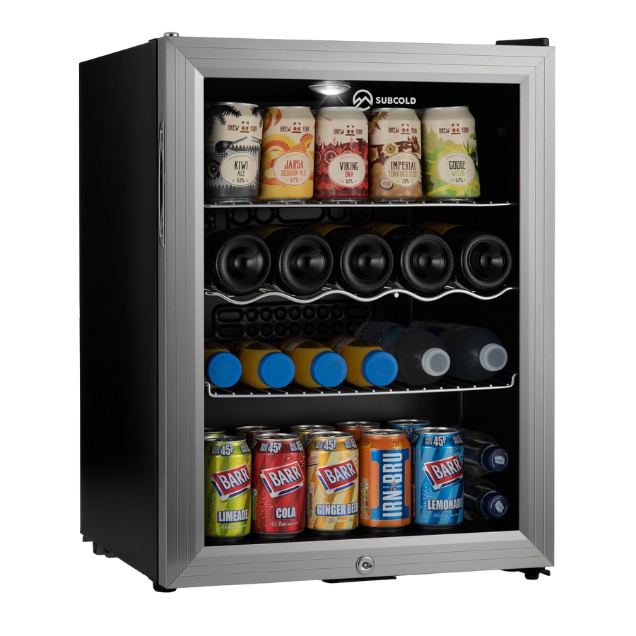 Subcold Super 65 LED Beer Fridge - Silver | Refurbished