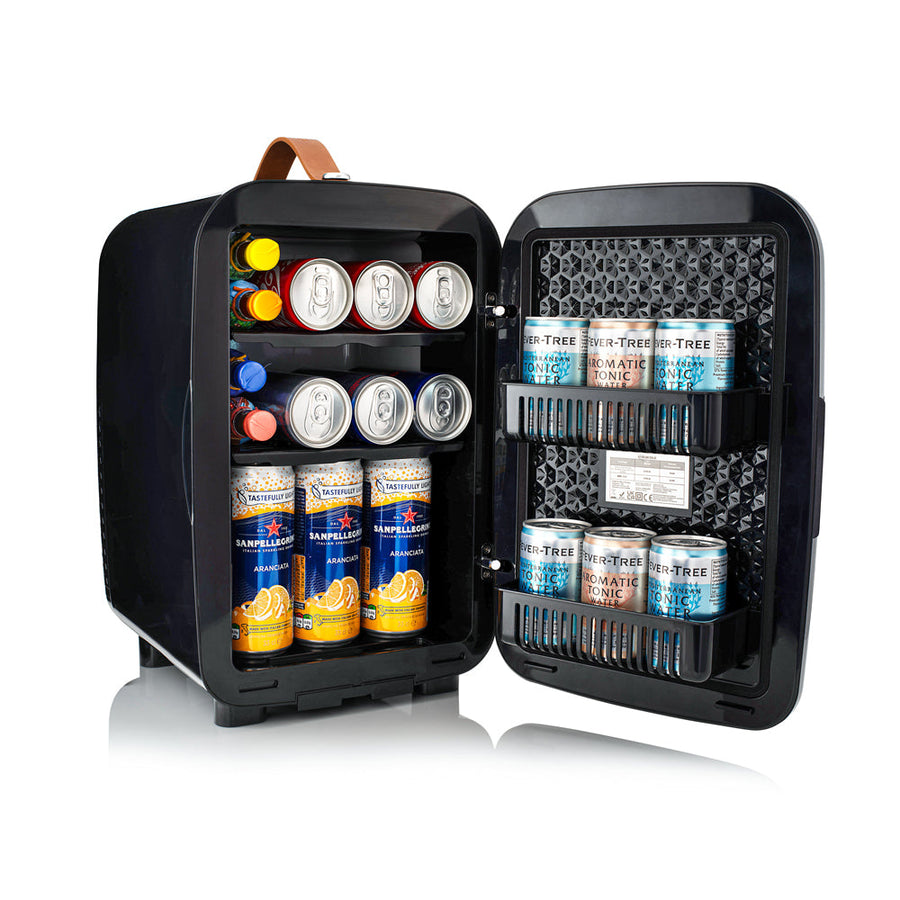 Pro 15L Mini Fridge - Cheq Black | Refurbished
