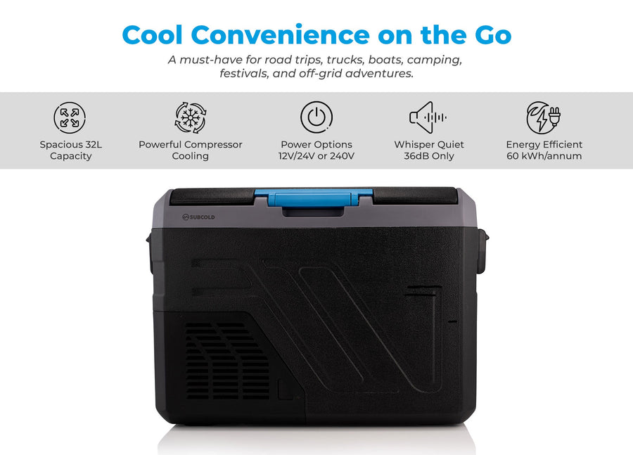 Subcold Trek32 Portable Car Fridge | Refurbished